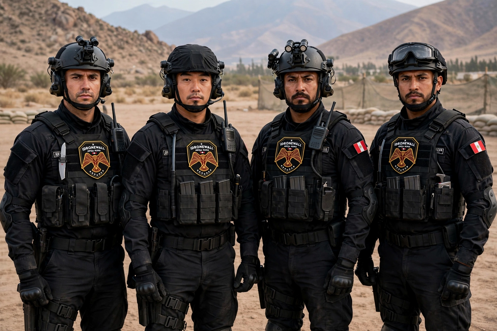 Team with single patch